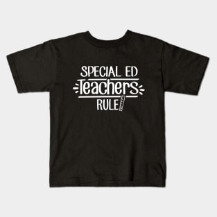 Special Ed Teachers Rule! Kids T-Shirt